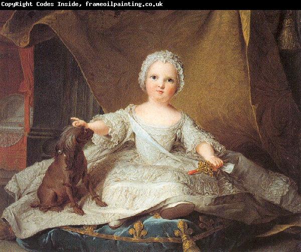 Jean Marc Nattier Marie Zephyrine of France as a Baby